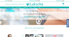 Desktop Screenshot of luksche.at